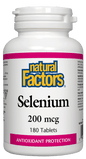 Natural Factors Selenium 200mcg 180 Tablets