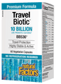 Natural Factors Travel Biotic BB536 10 Billion 60 V-Capsules