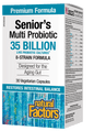 Natural Factors Senior's Multi Probiotic 8 Strain Formula 30 V-Capsules