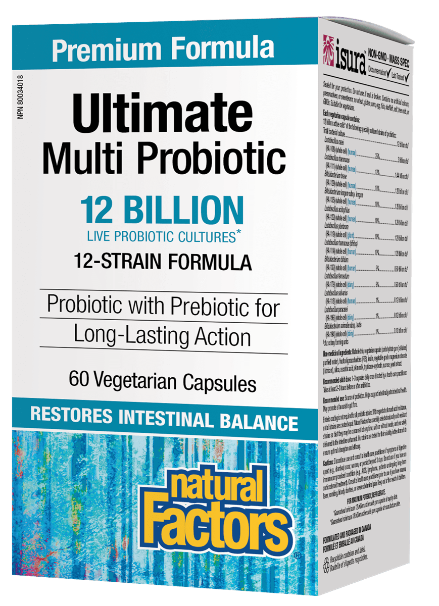 Natural Factors Ultimate Probiotic Complex 60 Capsules