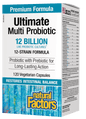 Natural Factors Ultimate Probiotic Complex 120 V-Capsules