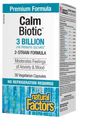 Natural Factors CalmBiotics, 3 Billion Active Cells 30 V-Capsules