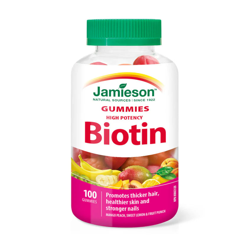 Jamieson High Potency Biotin Gummies, 100 gummies
