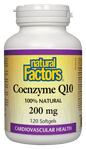 Natural Factors Coenzyme Q10 200mg 120 Softgels