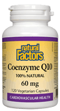Natural Factors Coenzyme Q10 60 mg 120 V-Capsules