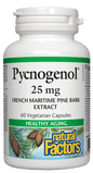 Natural Factors Pycnogenol 25mg 60 V-Capsules