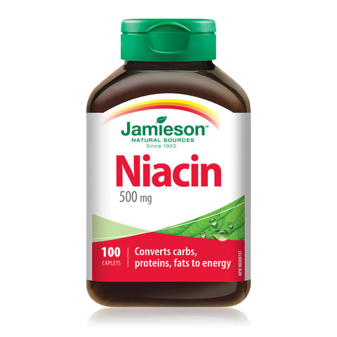 Jamieson Niacin 500 mg 100 caplets