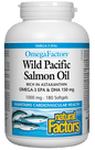 Natural Factors Wild Pacific Salmon Oil 1000mg 180 sgls