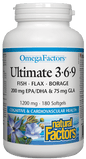 Natural Factors Omega Factors Ultimate 180 Softgels
