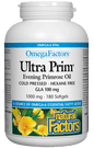 Natural Factors Ultra Prim Evening Primrose Oil 1000mg 180 Softgels