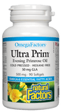 Natural Factors Ultra Prim Evening Primrose Oil 500mg 90 Softgels