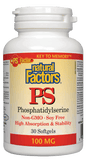 Natural Factors Phosphatidylserine PS 100mg 30 Softgels
