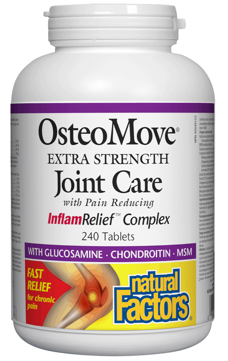 Natural Factors OsteoMove Joint Care 240 Tablets