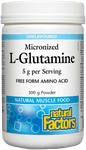 Natural Factors L-Glutamine 300g Powder Unflavoured