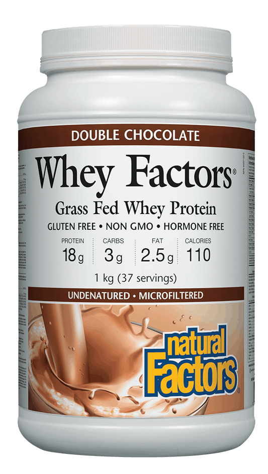 Natural Factors Whey Factors High Protein Formula Double Chocolate Flavour