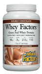 Natural Factors Whey Factors High Protein Formula Double Chocolate Flavour