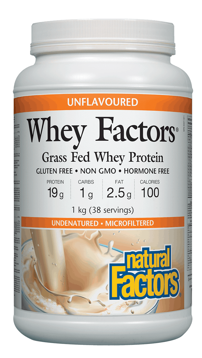 Natural Factors Whey Factors High Protein Formula Unflavoured