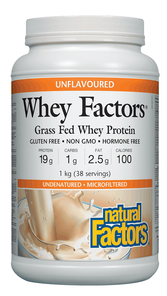 Natural Factors Whey Factors High Protein Formula Unflavoured