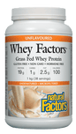 Natural Factors Whey Factors High Protein Formula Unflavoured