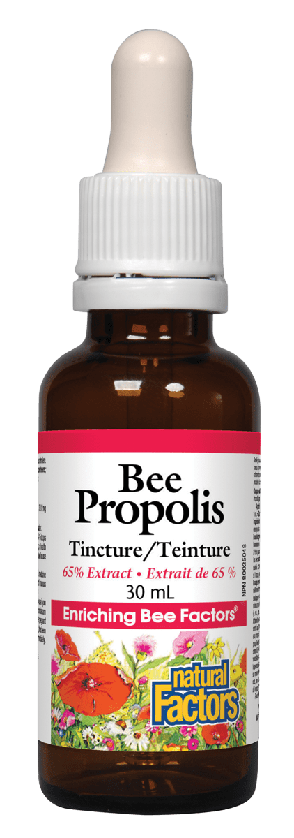 Natural Factors Bee Propolis 65% Tincture 30mL