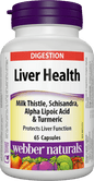 Webber Naturals Liver Health with Milk Thistle, 65 caps