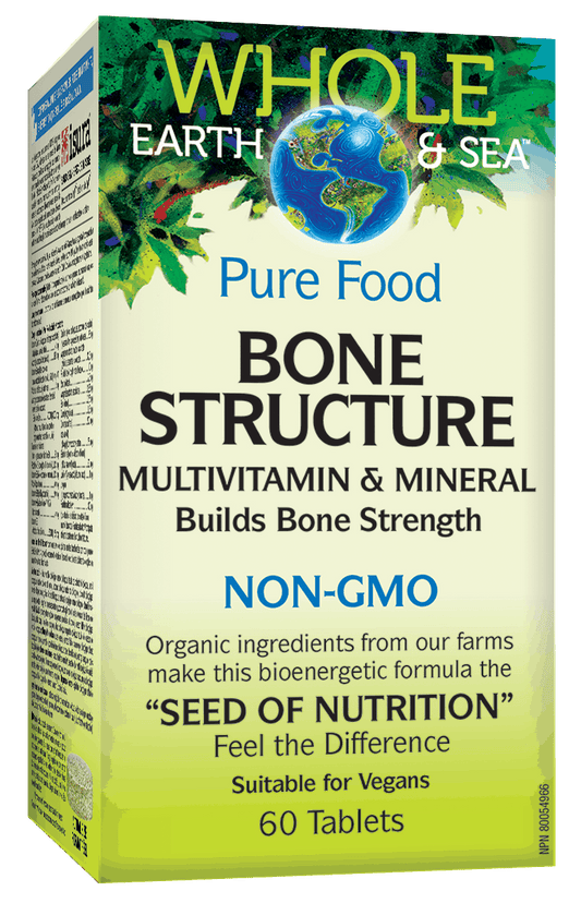 Natural Factors Bone Structure Multivitamin & Minerals 60 Tablets