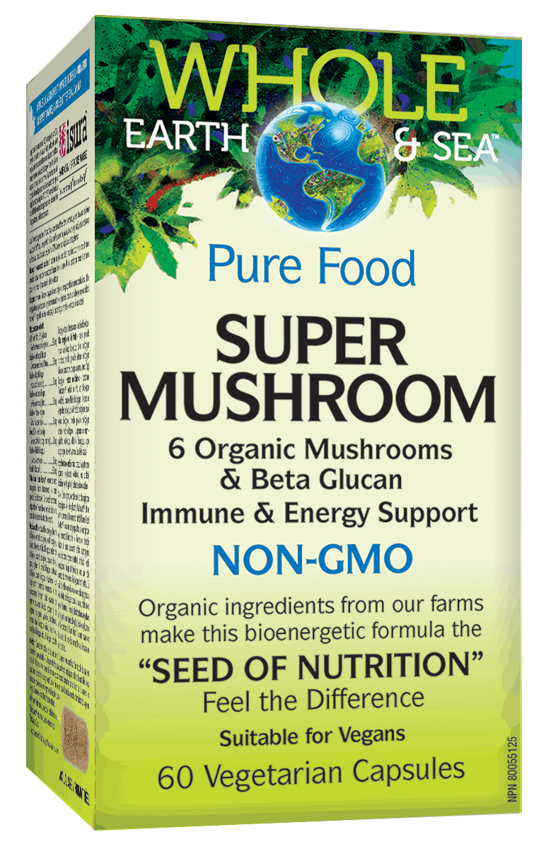 Natural Factors Super Mushroom 60 V-Capsules