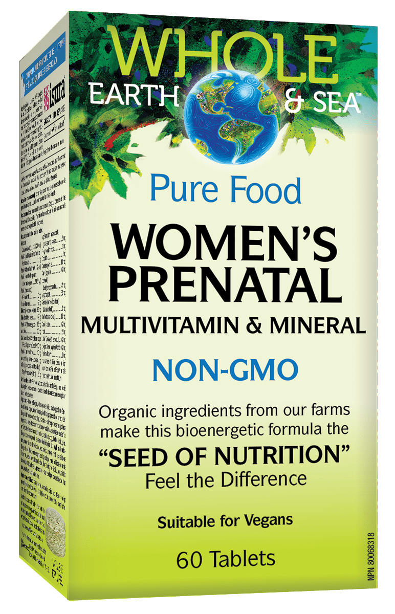 Natural Factors Women's Prenatal 60 Tablets