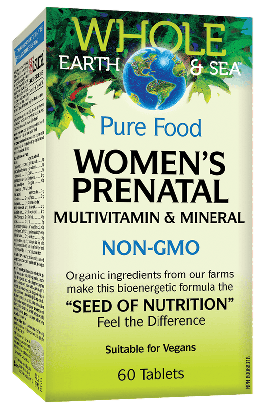 Natural Factors Women's Prenatal 60 Tablets