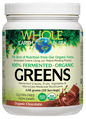 Natural Factors Whole Earth & Sea Fermented Greens Chocolate 438g