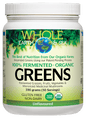 Natural Factors Whole Earth & Sea Fermented Greens 390g Natural Flavoured