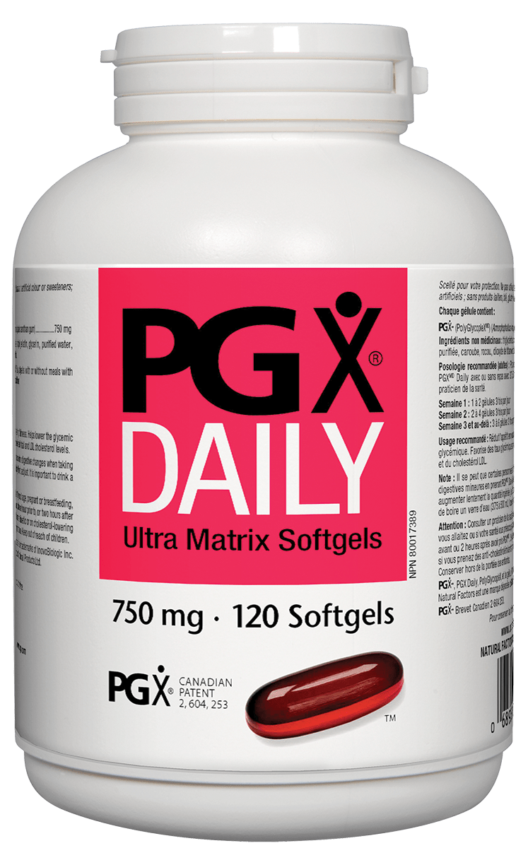 Natural Factors PGX Daily Ultra Matrix 120 Softgels