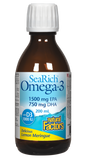 Natural Factors SeaRich Omega-3 with D3, 1500mg EPA/ 750mg DHA Lemon Meringue 200mL