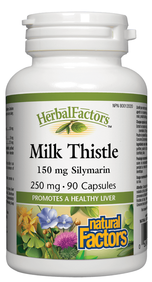 Natural Factors Milk Thistle 250mg 90 Capsules