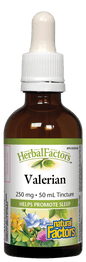 Natural Factors Valerian 250mg 50mL Tincture