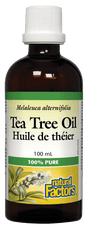 Natural Factors Tea Tree Oil 100% Pure 100mL
