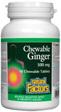Natural Factors Chewable Ginger 500mg