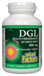 Natural Factors DGL Deglycyrrhizinated Licorice Root Extract 90 Tablets
