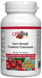 Natural Factors CranRich Super Strength Cranberry Concentrate 500mg 90 Capsules