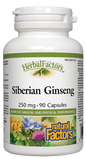 Natural Factors Siberian Ginseng Extract 250mg 90 V-Capsules