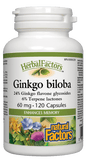 Natural Factors Ginkgo Biloba Extract 60mg 120 Capsules