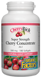 Natural Factors CherryRich Super Strength Concentrate 500mg 180 Softgels