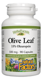 Natural Factors Olive Leaf 500mg 15% Oleuropein 90 Capsules