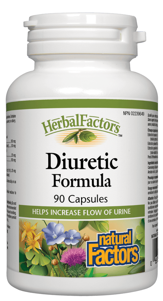Natural Factors Diuretic Formula 90 Capsules