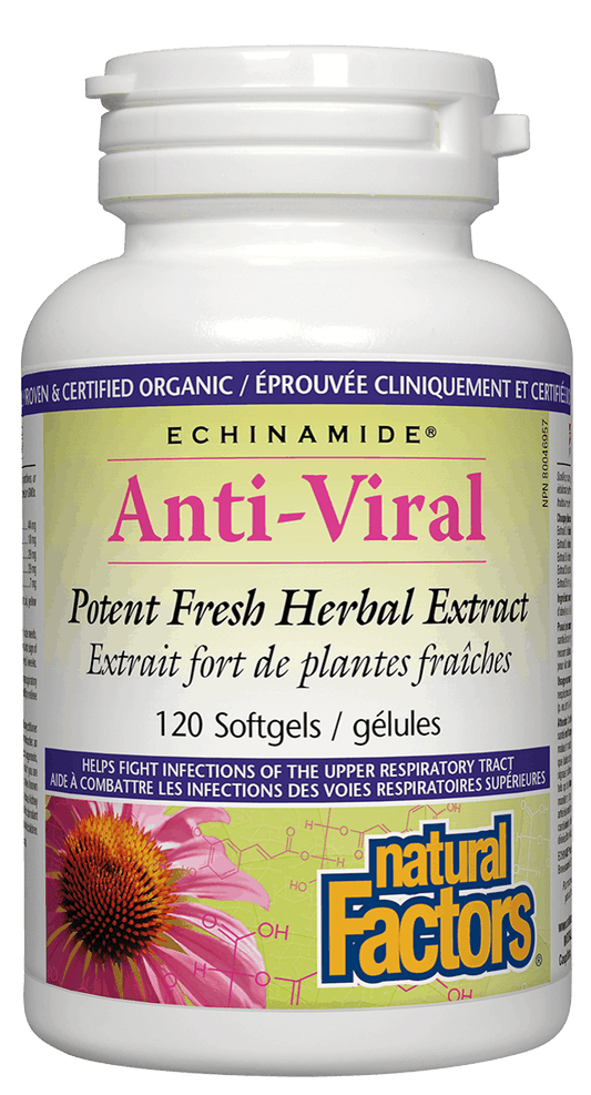 Echinamide Anti-viral 120 softgels on sale vitamin4you.ca