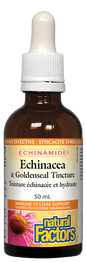 Natural Factors Echinacea and Goldenseal Tincture 50mL