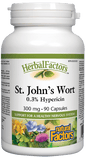 Natural Factors St. John's Wort Extract 300mg 90 Capsules