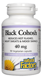 Natural Factors Black Cohosh 40mg 90 V-Capsules