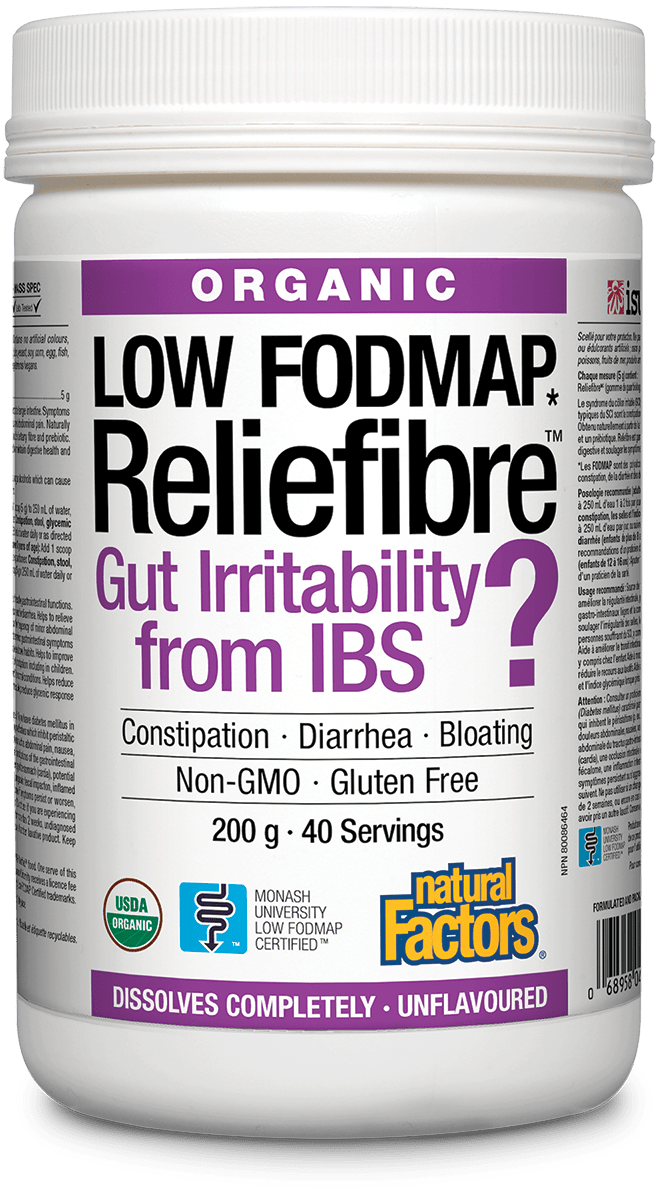 Natural Factors Reliefibre Unflavoured 200g