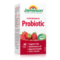 Jamieson Chewable Probiotic, Strawberry Yogurt, 60 tabs